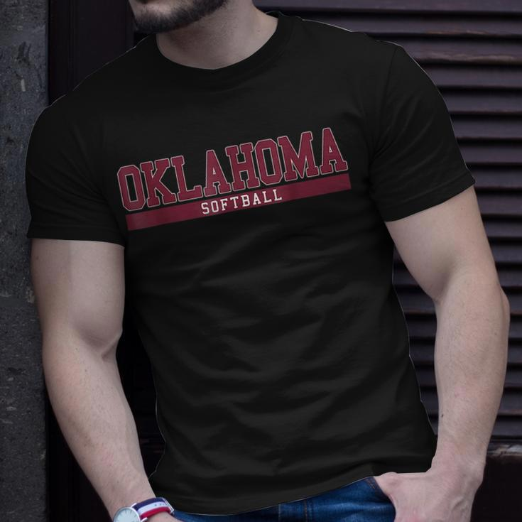 Oklahoma Softball Coach Outfit Softball Player Unisex T-Shirt Gifts for Him