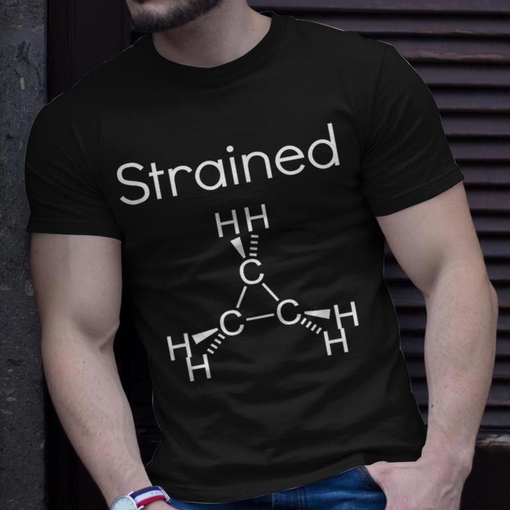 Organic ChemistryStrain Carbon Skeleton Molecule T-Shirt Gifts for Him