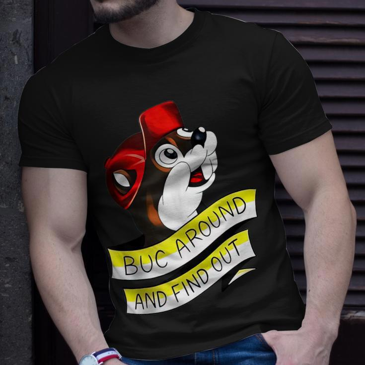 Otter Buc Around And Find Out Unisex T-Shirt Gifts for Him