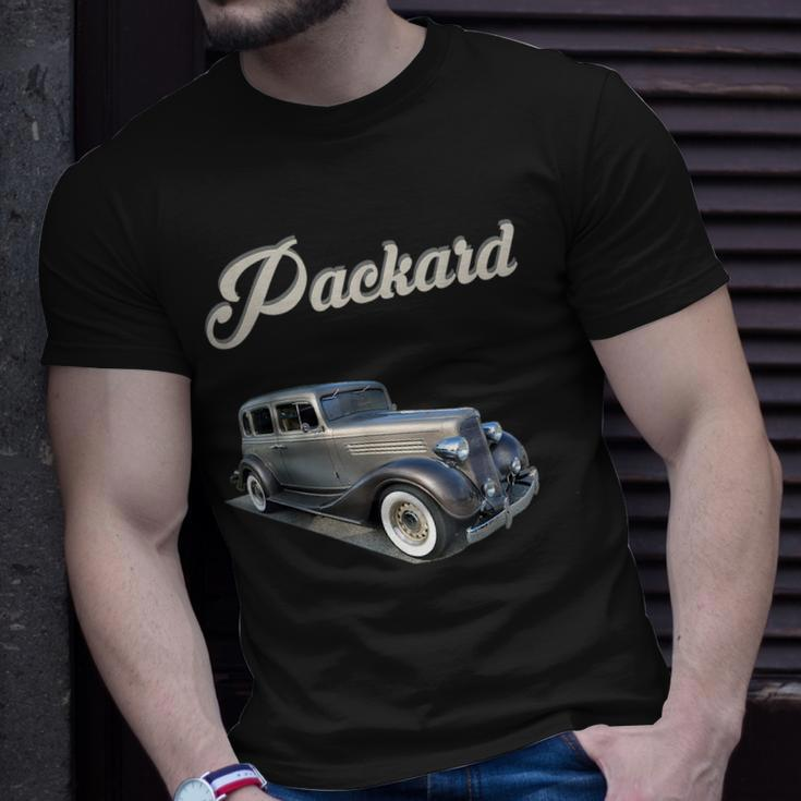 Packard Antique Car Unisex T-Shirt Gifts for Him