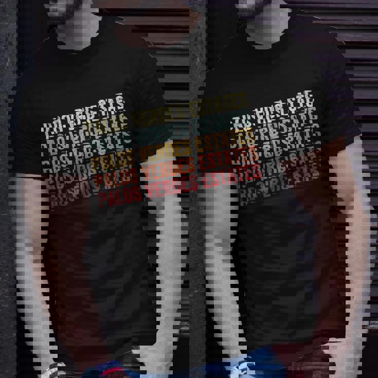 Palos Verdes Estates California Palos Verdes Estates Ca T-Shirt Gifts for Him