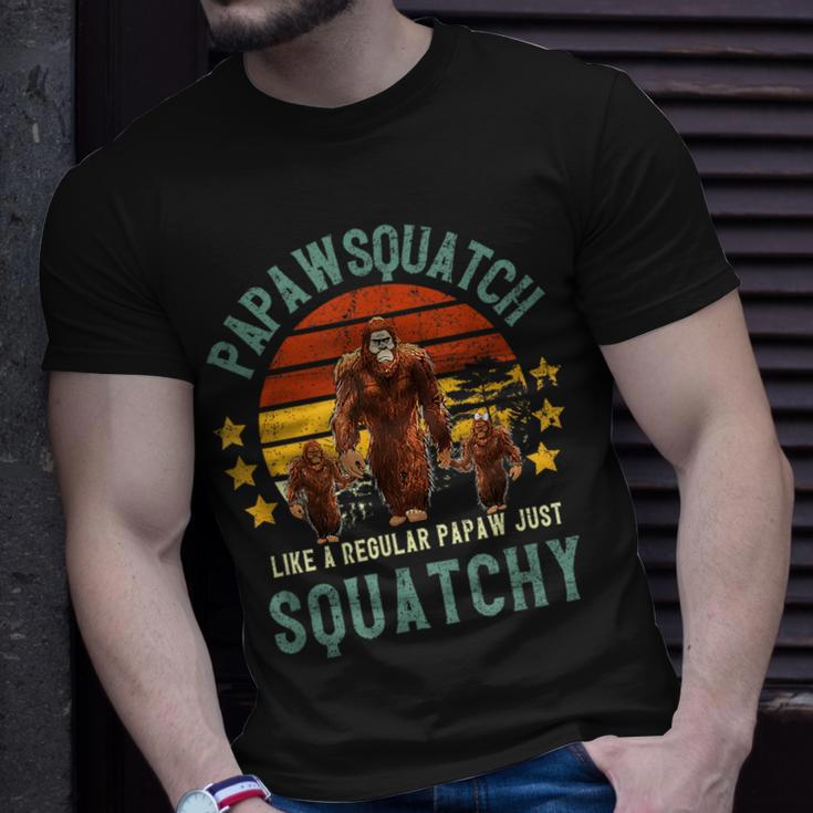 Papawsquatch Like A Papaw Just Way More Squatchy Gift For Mens Unisex T-Shirt Gifts for Him