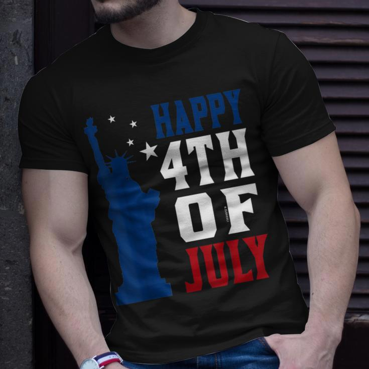 Patriotic Usa July 4Th Happy 4Th Of July Unisex T-Shirt Gifts for Him