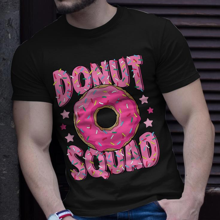Pink Donut Squad Sprinkles Donut Lover Matching Donut Party T-Shirt Gifts for Him