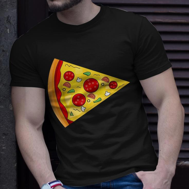 Pizza Pie & Slice Dad And Son Matching Pizza Fathers Day Unisex T-Shirt Gifts for Him