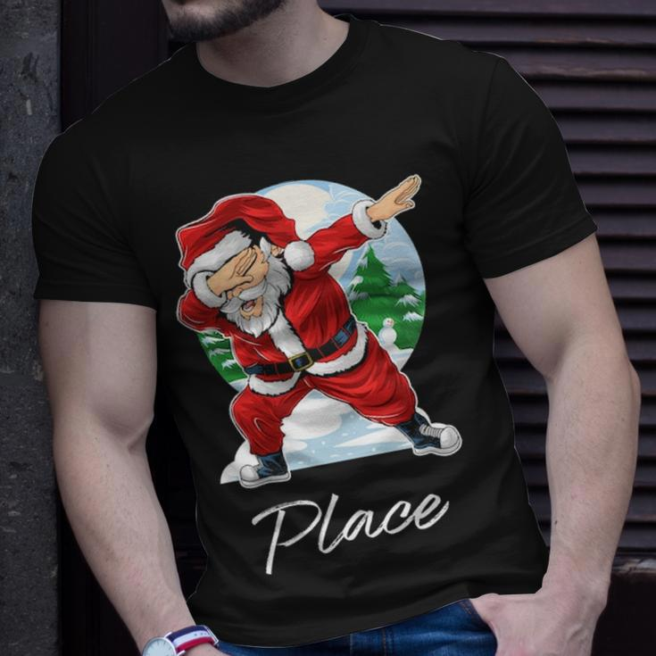 Place Name Gift Santa Place Unisex T-Shirt Gifts for Him