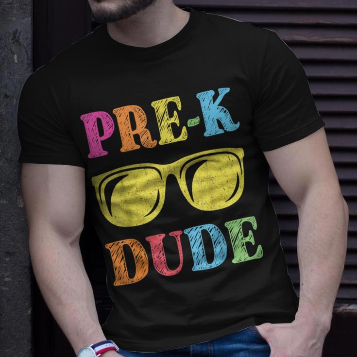 Pre-K Dude Back To School First Day Of Preschool T-Shirt Gifts for Him