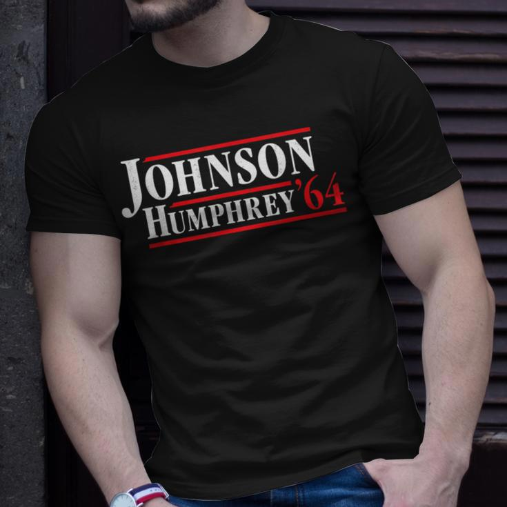 President Lyndon B Johnson 1964 Retro 4Th Of July T-Shirt Gifts for Him