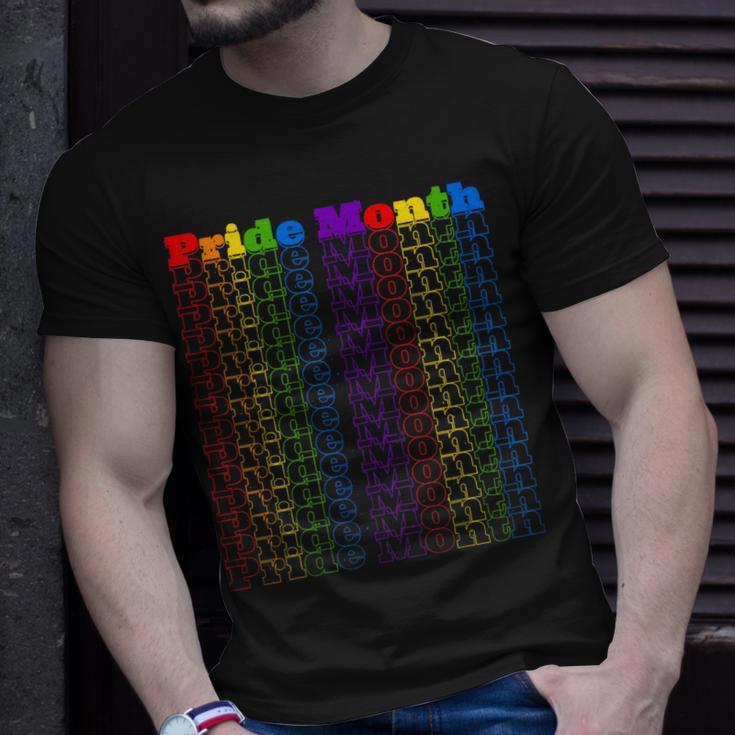 Pride Month Lgbt Gay Pride Month Transgender Lesbian Unisex T-Shirt Gifts for Him