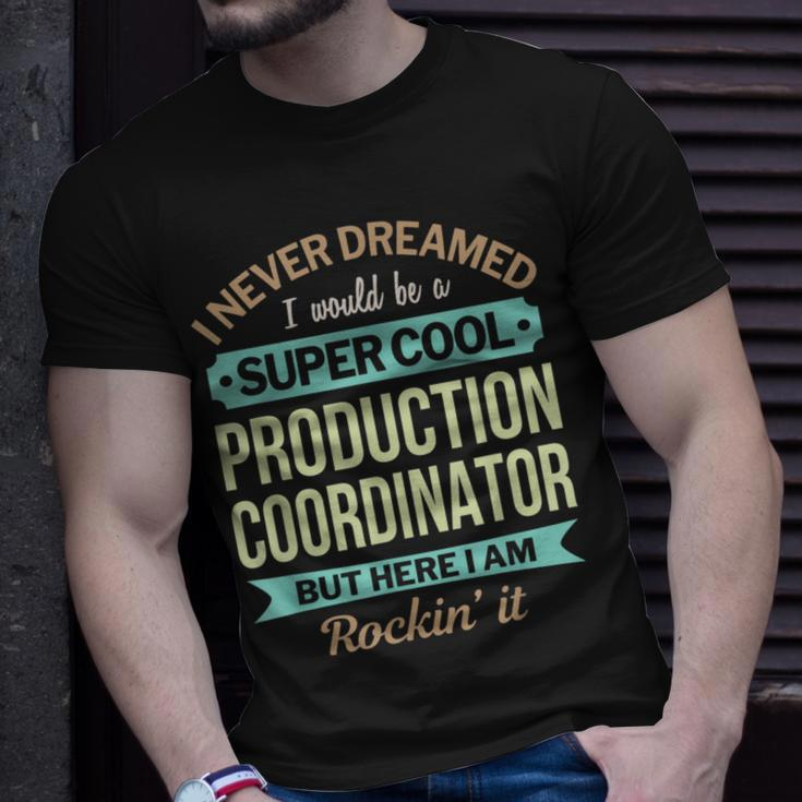 Production Coordinator Appreciation T-Shirt Gifts for Him