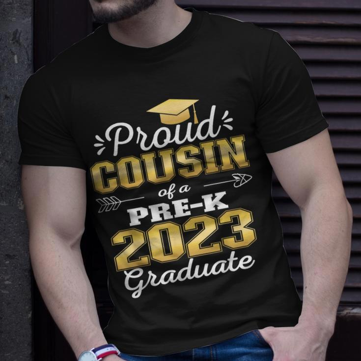Proud Cousin Of Pre K School Graduate 2023 Graduation Cousin Unisex T-Shirt Gifts for Him