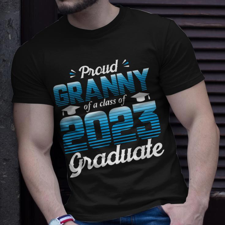 Proud Granny Of A Class Of 2023 Graduate School 2023 Senior Unisex T-Shirt Gifts for Him