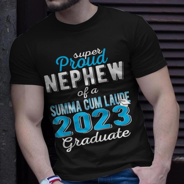 Proud Nephew 2023 Summa Cum Laude Graduate Class 2023 Grad Unisex T-Shirt Gifts for Him