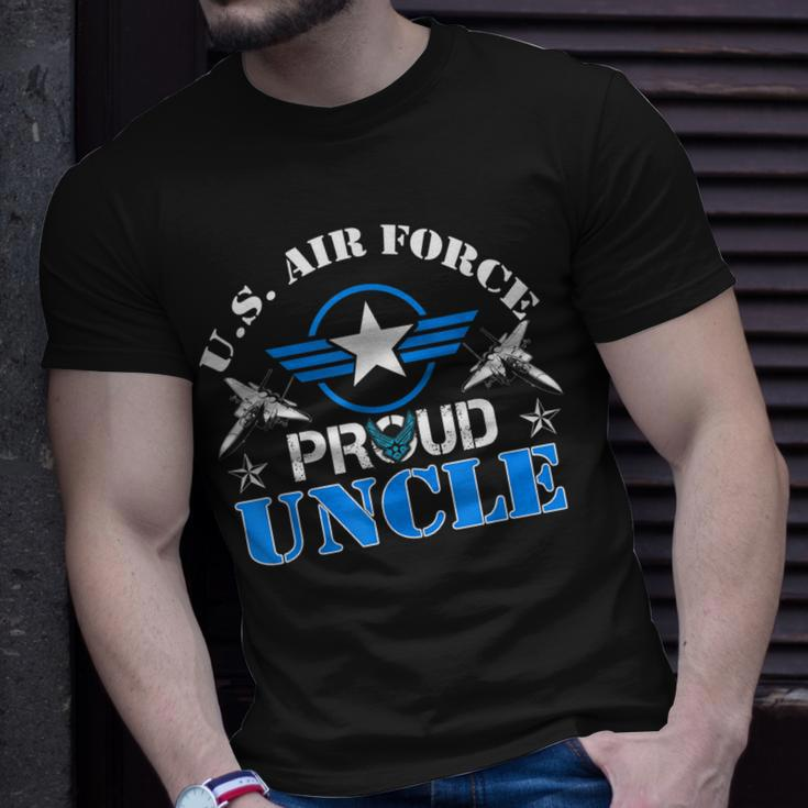 Proud Uncle Us Air Force Usaf Veteran Gift Unisex T-Shirt Gifts for Him