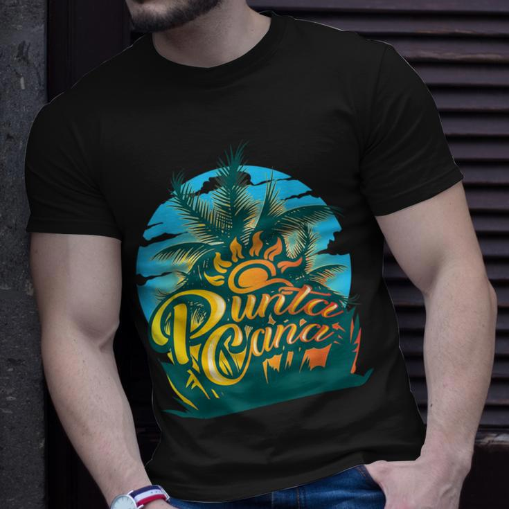 Punta Cana Cool Dainty Beach Lovers T-Shirt Gifts for Him