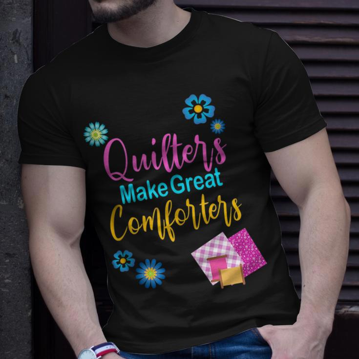 Quilter Sewing Quilting Quote Unisex T-Shirt Gifts for Him