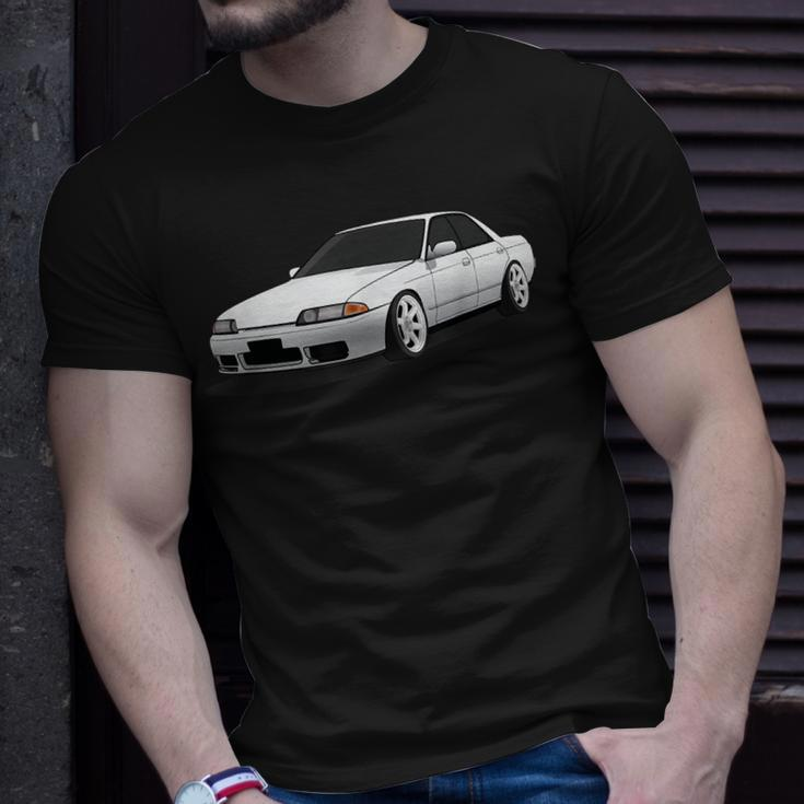 R32 Skyline Jdm Drift Illustrated Unisex T-Shirt Gifts for Him