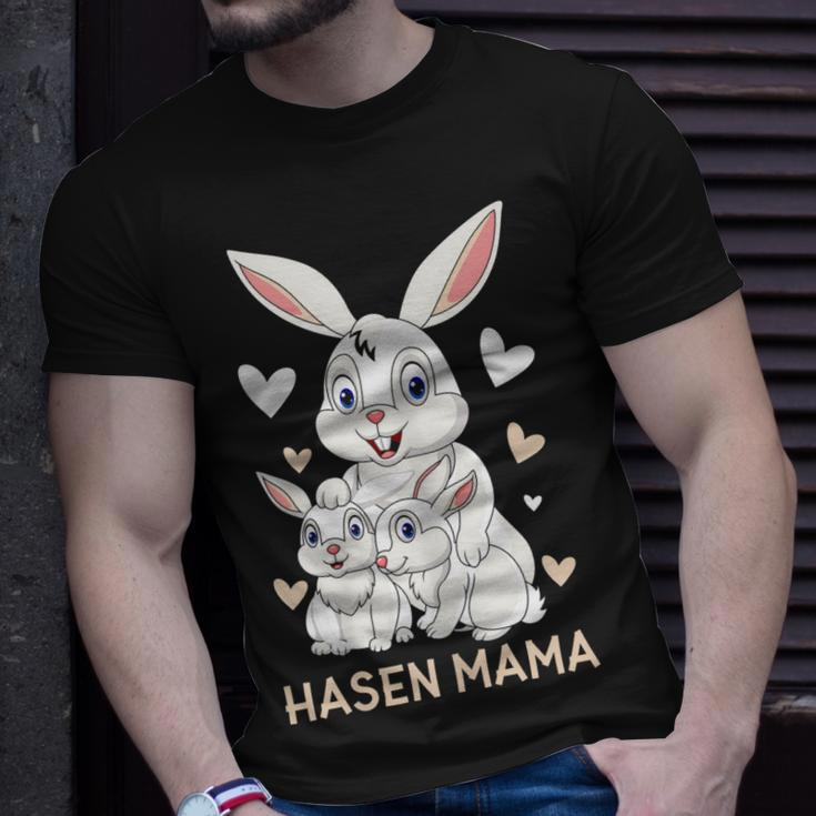 Rabbit Mum Design Cute Bunny Outfit For Girls Gift For Women Unisex T-Shirt Gifts for Him