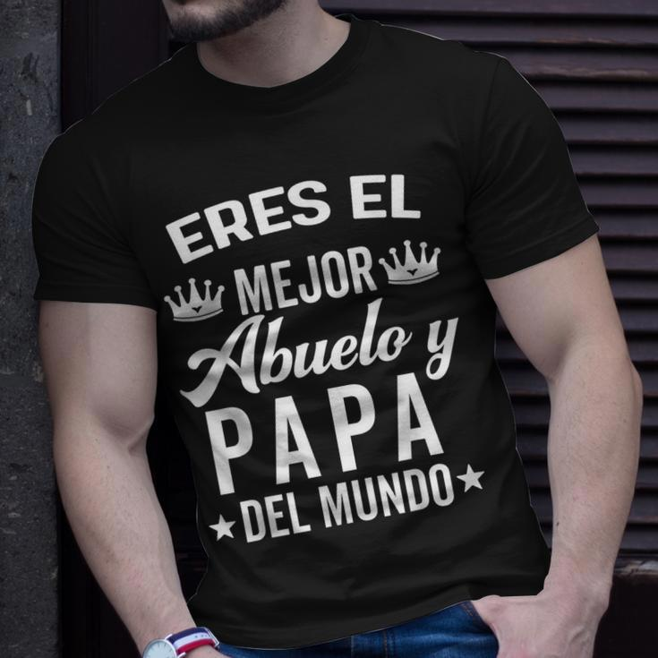 Regalos Para Abuelo Dia Del Padre Camiseta Mejor Abuelo Unisex T-Shirt Gifts for Him
