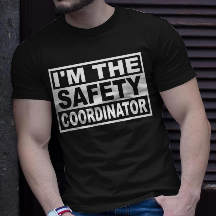 Safety Coordinator Square Graphic T-Shirt Gifts for Him