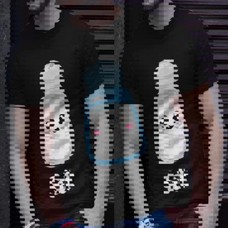 Salt & Pepper Matching Couple Halloween Best Friends Cute T-Shirt Gifts for Him