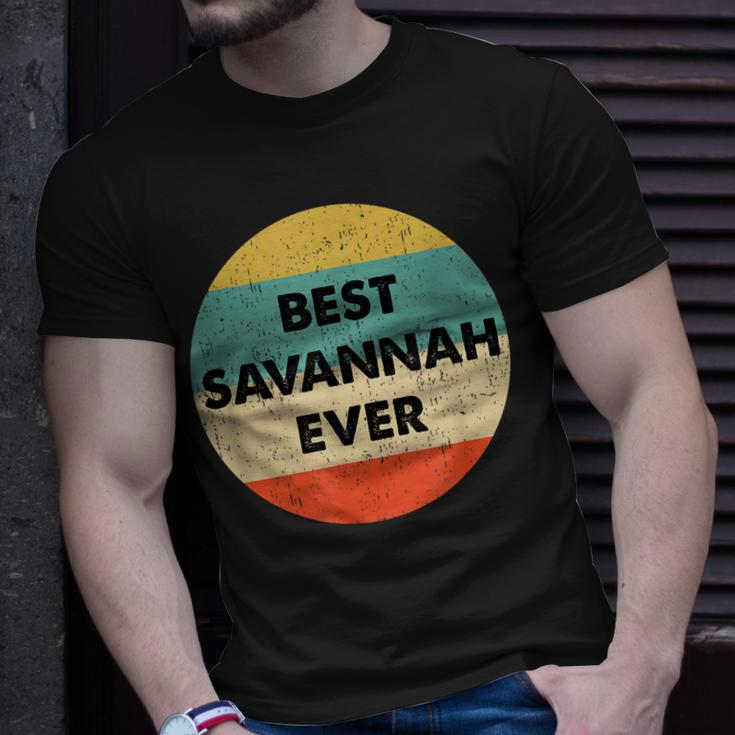 Savannah Name Gift Unisex T-Shirt Gifts for Him