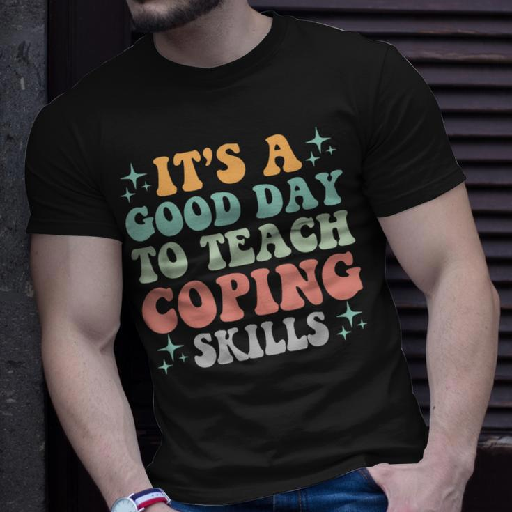 School Counselor It's A Good Day To Teach Coping Skills T-Shirt Gifts for Him