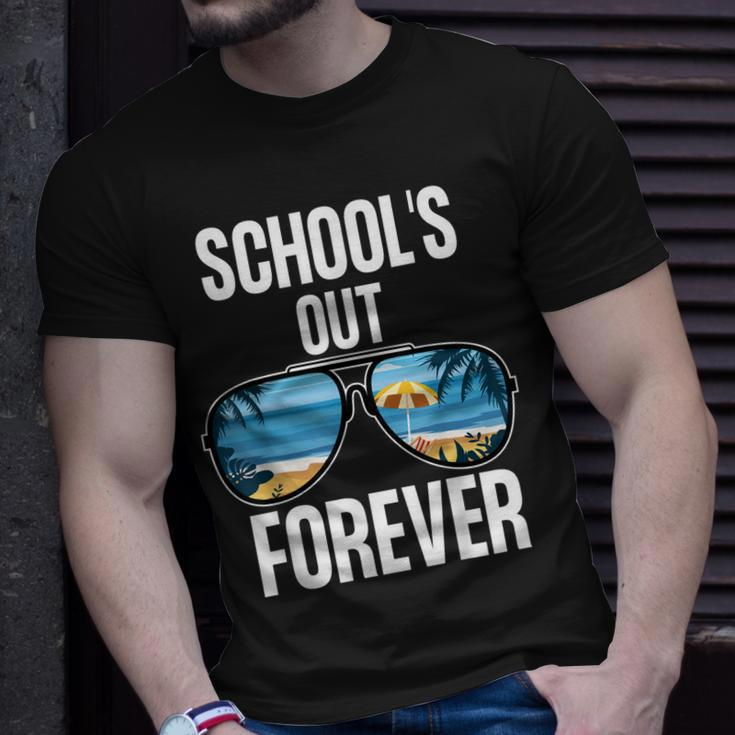 Schools Out Forever Senior 2021 Last Day Of School Unisex T-Shirt Gifts for Him