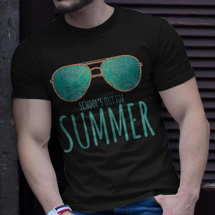 Schools Out Of Summer Happy Last Day Of School Vacation Unisex T-Shirt Gifts for Him