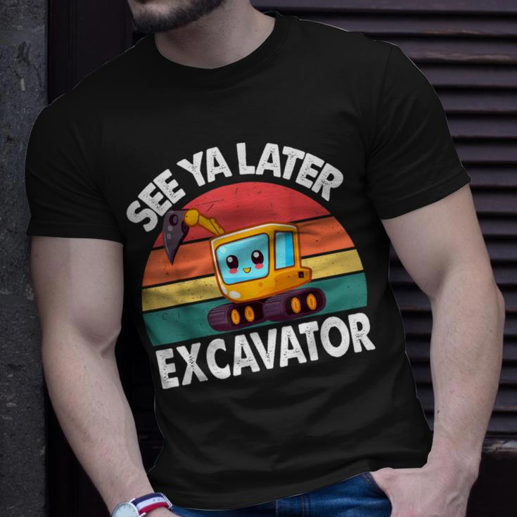 See Ya Later Excavator- Toddler Baby Little Excavator T-Shirt Gifts for Him
