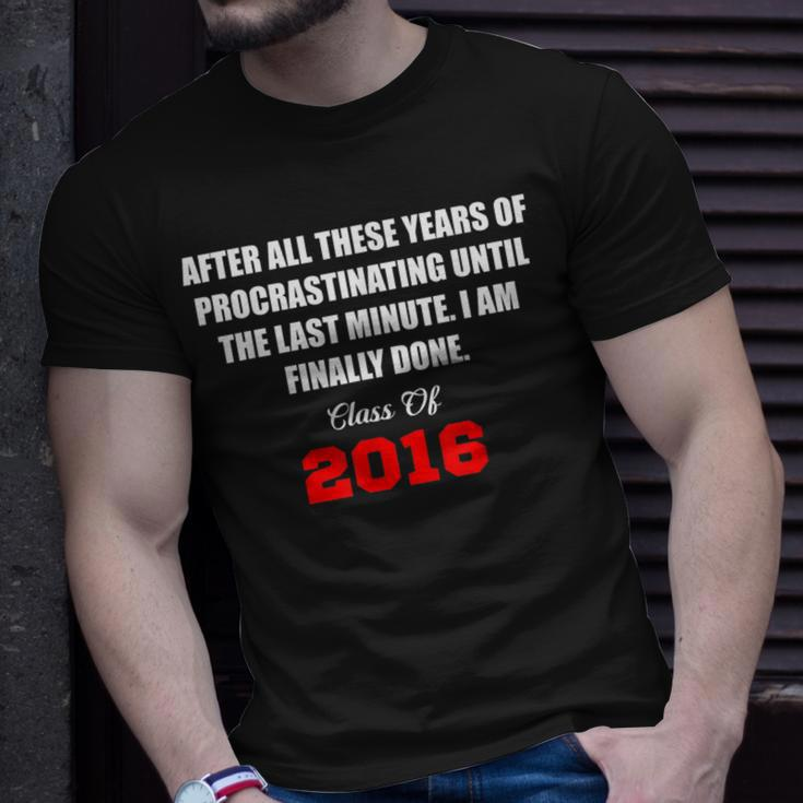 Senior Class Of 2016 Graduation S T-Shirt Gifts for Him