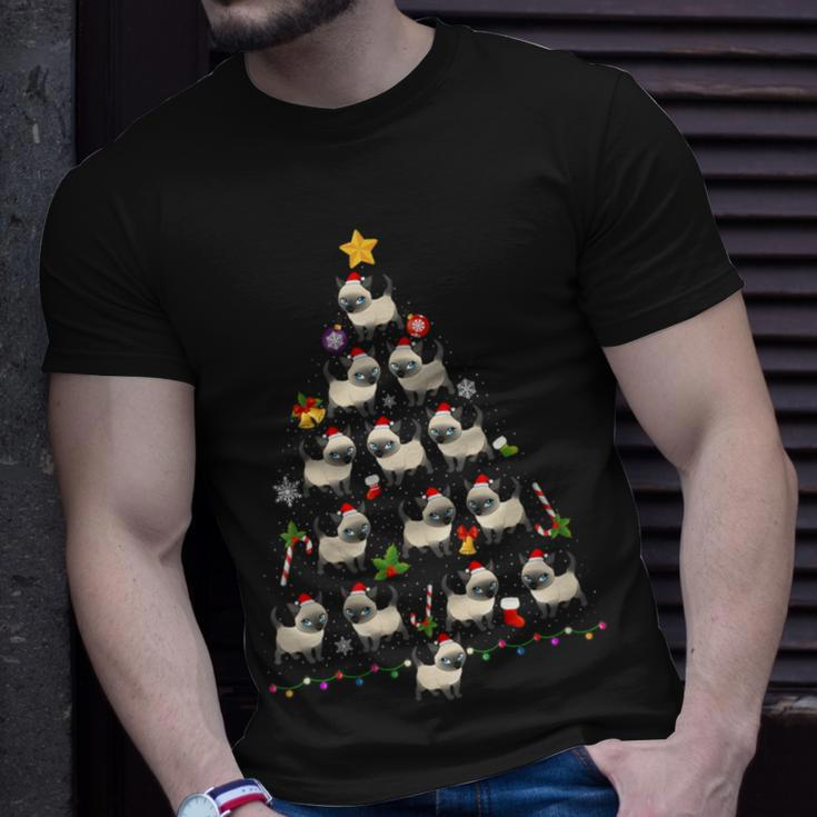 Siamese Christmas Tree Ugly Christmas Sweater T-Shirt Gifts for Him