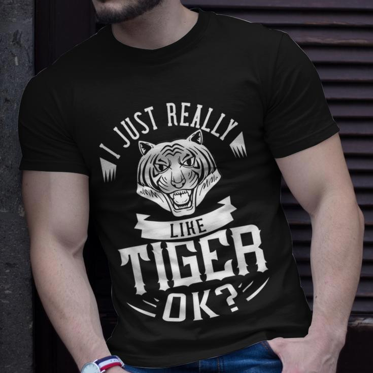 Siberian Tiger Bengal Sumatran T-Shirt Gifts for Him