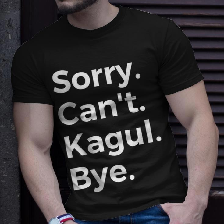Sorry Can't Kagul Bye Musical Instrument Music Musical T-Shirt Gifts for Him