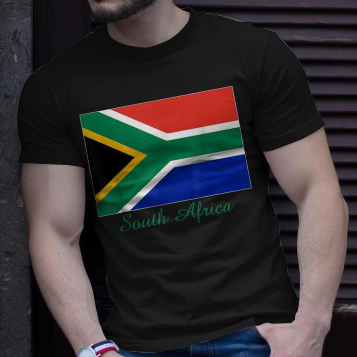 South Africa African Flag Souvenir T-Shirt Gifts for Him