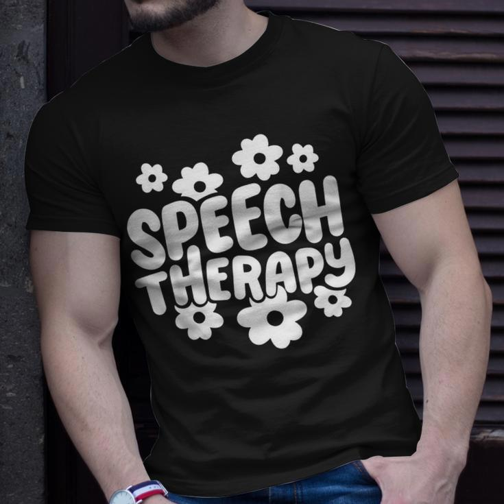 Speech Therapy Therapist Speech Language Pathologist T-Shirt Gifts for Him