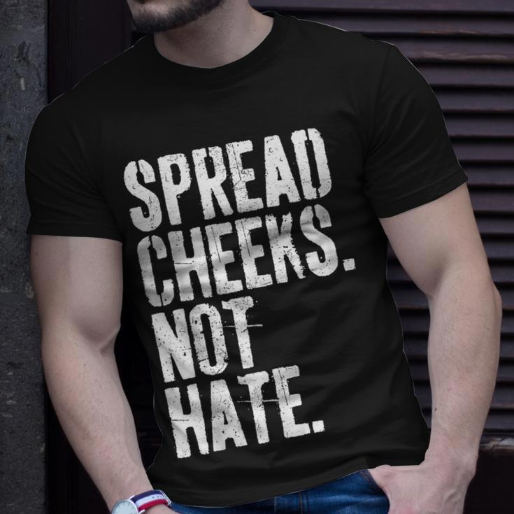 Spread Cheeks Not Hate Gym Fitness & Workout T-Shirt Gifts for Him