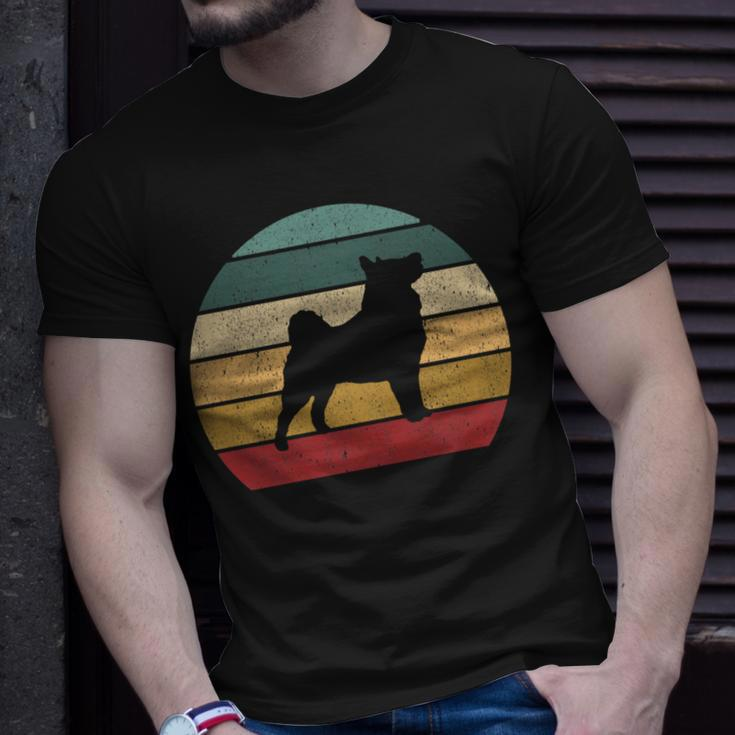 Swedish Lapphund Retro Vintage 70S 80S Style T-Shirt Gifts for Him