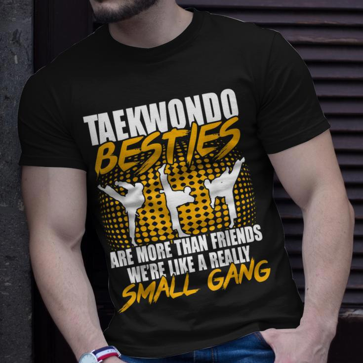 Taekwondo Besties Are More Than Friends T-shirt Gifts for Him