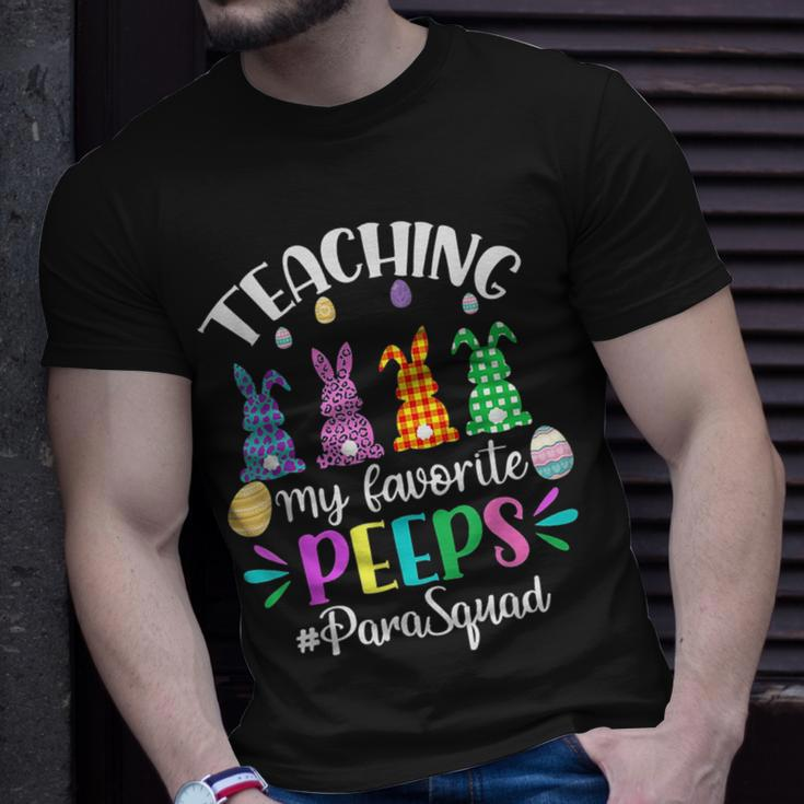 Teaching Favorite Peeps Paraprofessional Para Squad Easter Unisex T-Shirt Gifts for Him