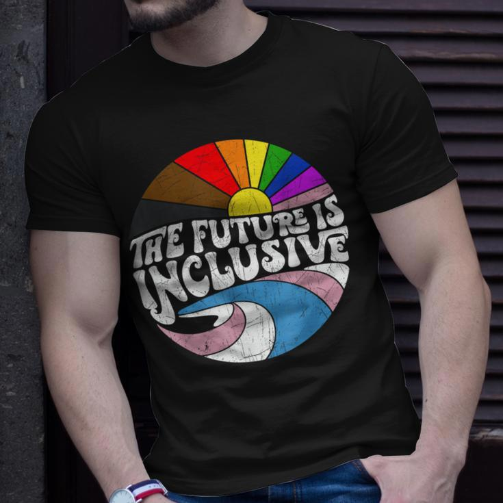 The Future Is Inclusive Lgbt Gay Rights Pride Unisex T-Shirt Gifts for Him