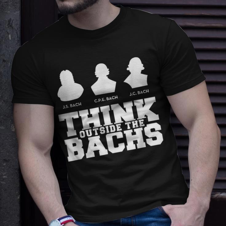 Think Outside The Bachs Baroque And T-Shirt Gifts for Him