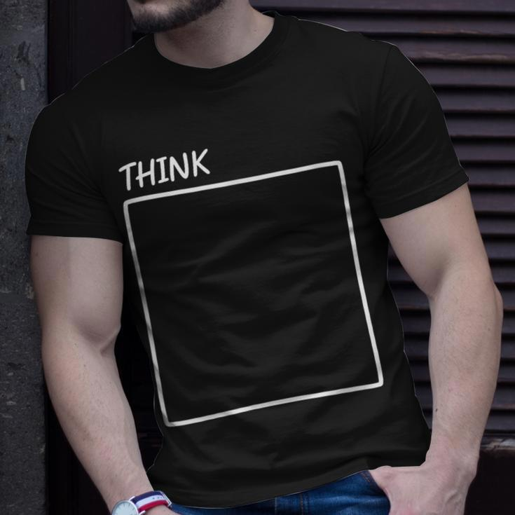 Think Outside The Box New Perspective T-Shirt Gifts for Him