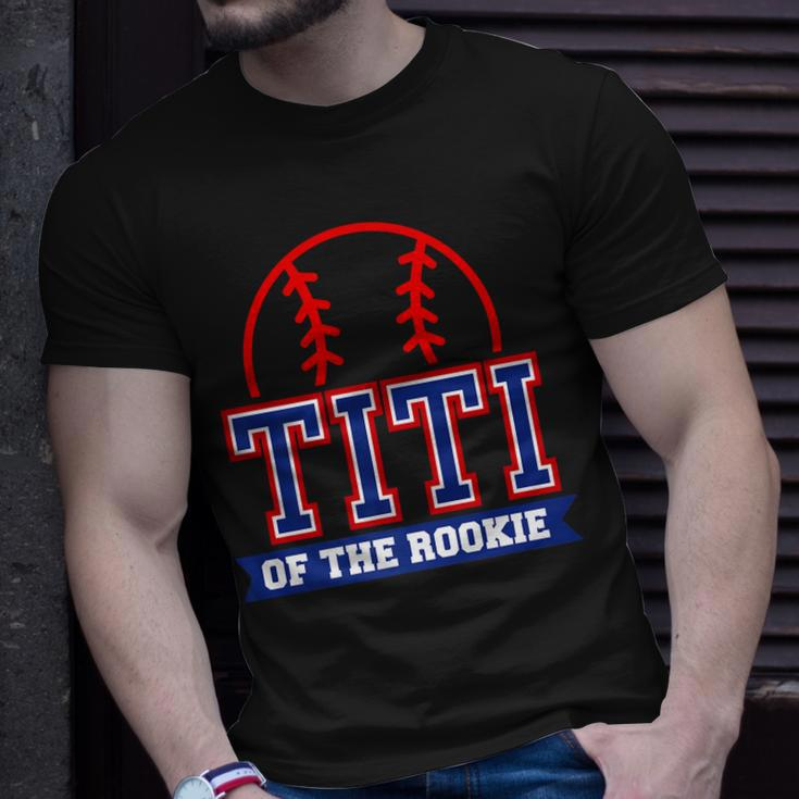 Titi Of Rookie 1St Birthday Baseball Theme Matching Party Unisex T-Shirt Gifts for Him