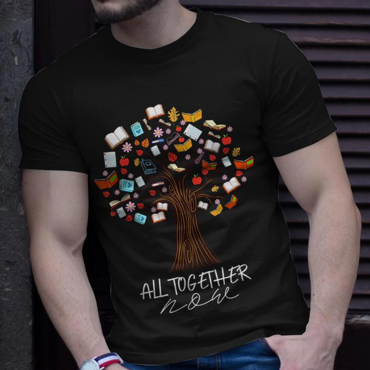 Together Now Summer Reading Program 2023 Tree Of Books Unisex T-Shirt Gifts for Him