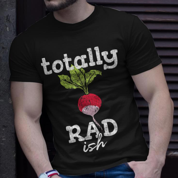 Totally Radish Is Pretty Rad Ish 80'S Vintage T-Shirt Gifts for Him