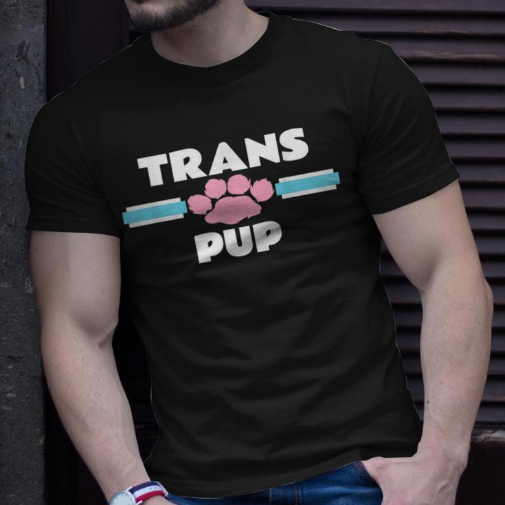 Trans Pup Gay Puppy Play Transexual Transgender Kink Unisex T-Shirt Gifts for Him