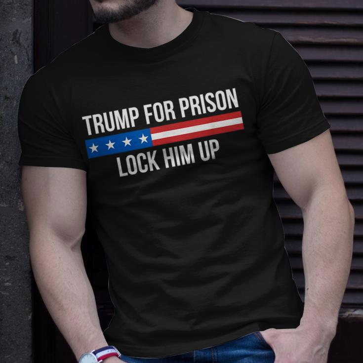 Trump For Prison Lock Him Up T-Shirt Gifts for Him