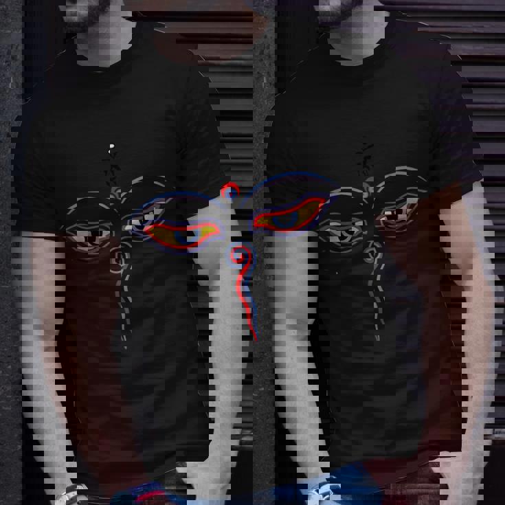 The Two Eyes Of The Buddha T-Shirt Gifts for Him