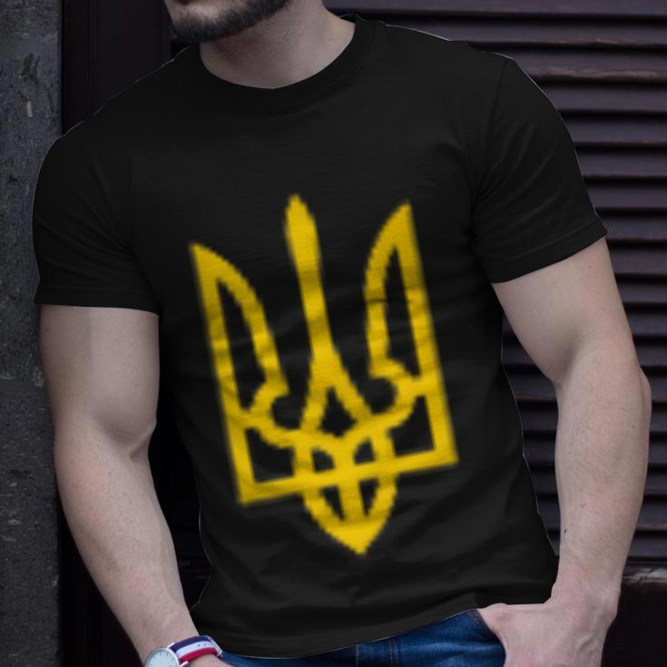 Ukrainian Tryzub Symbol Ukraine Trident T-Shirt Gifts for Him